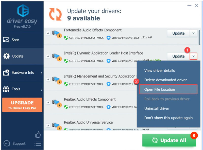 Update Driver Automatically 
